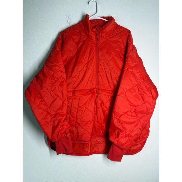 Old Navy Women’s Packable Half Zip Water-Resistant Quilted Jacket Pockets Size L - Picture 3 of 16